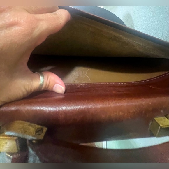 Vintage Renwick Verona Oxhide Leather Briefcase | Lawyer | Professional | Office - Picture 6 of 16